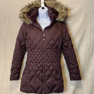 Eddie Bauer Women's Puffer Jacket - Dark Brown